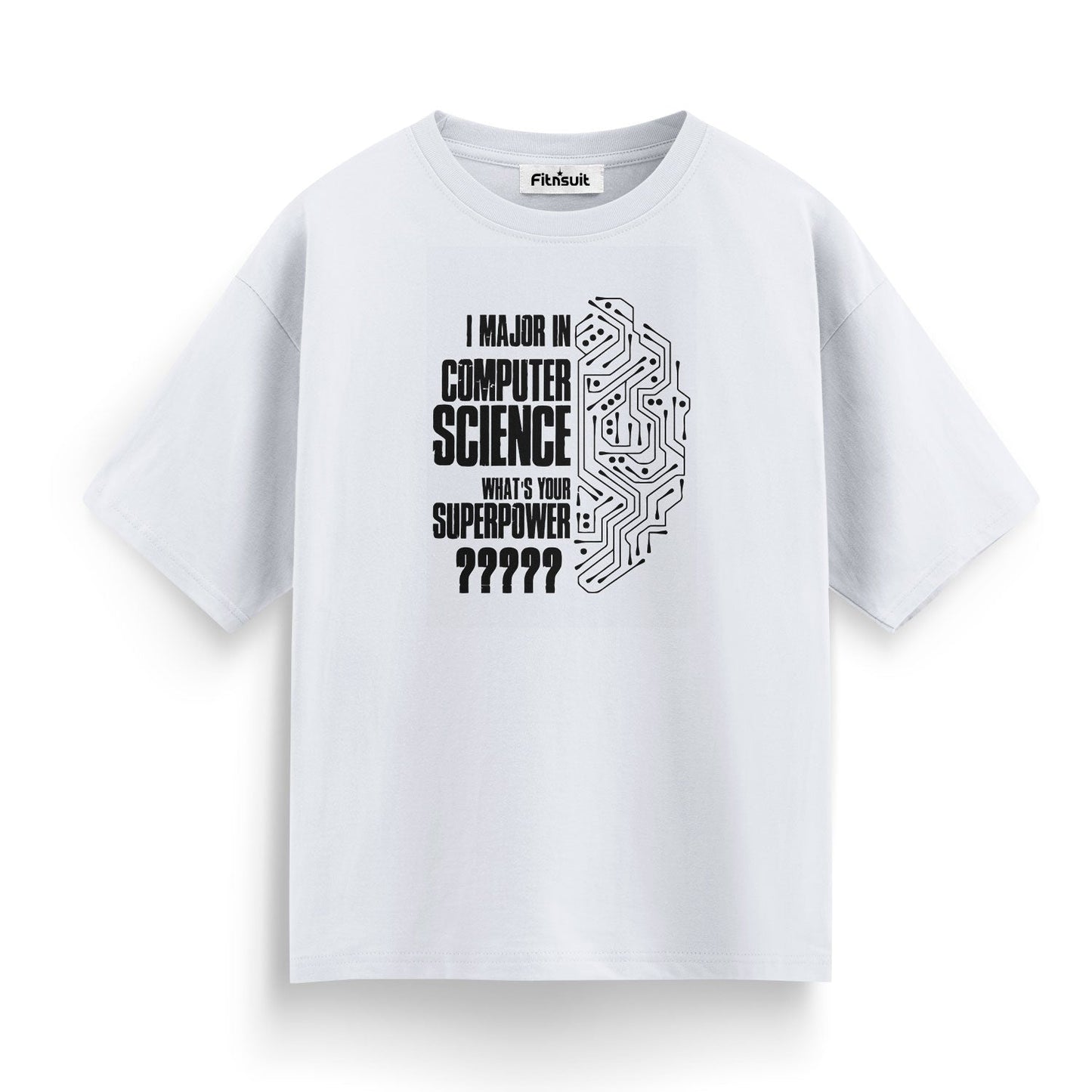 I Major In Computer Science Superpower CSE Engineer T shirt