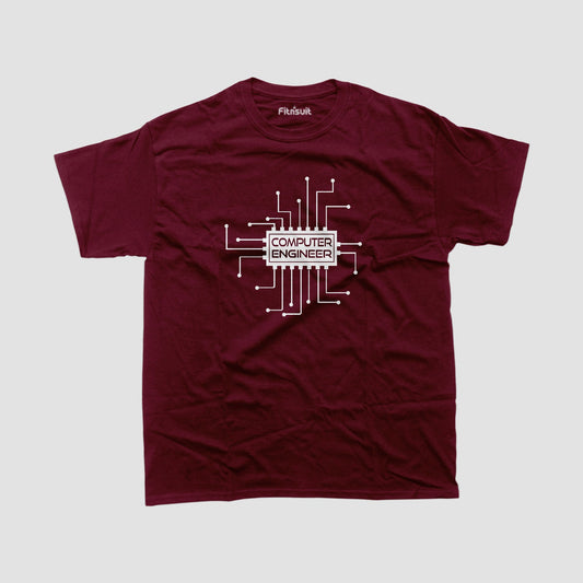 Circuit Board Pattern Computer Engineer CSE Engineer T shirt
