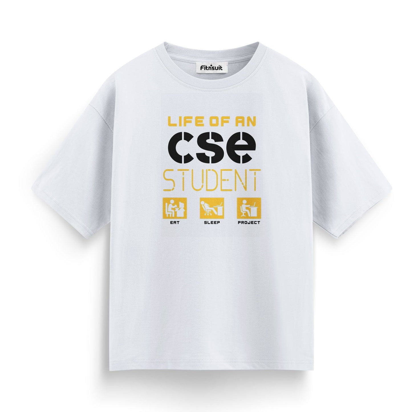 Life Of A CSE Student Icons T shirt