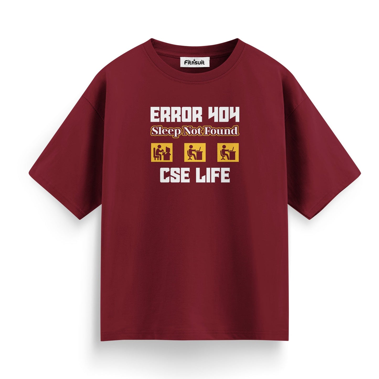 Error 404 Sleep Not Found CSE Life T shirt