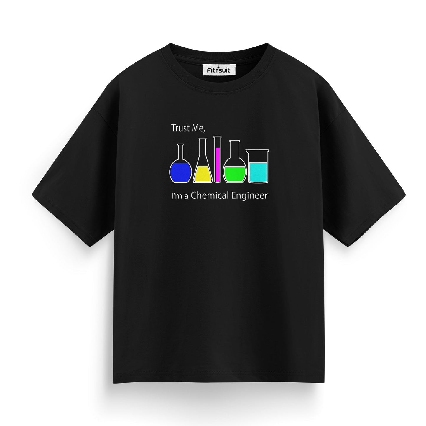 Trust Me I’m A Chemical Engineer Colorful Lab T Shirt