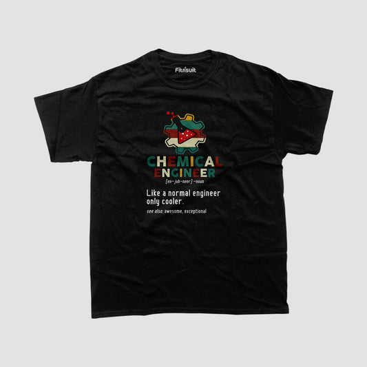 Awesome Cool Chemical Engineer Definition T Shirt