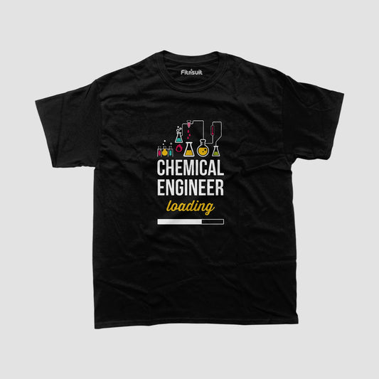 Chemical Engineer Loading ScienChemical Engineer In Progress T Shirt