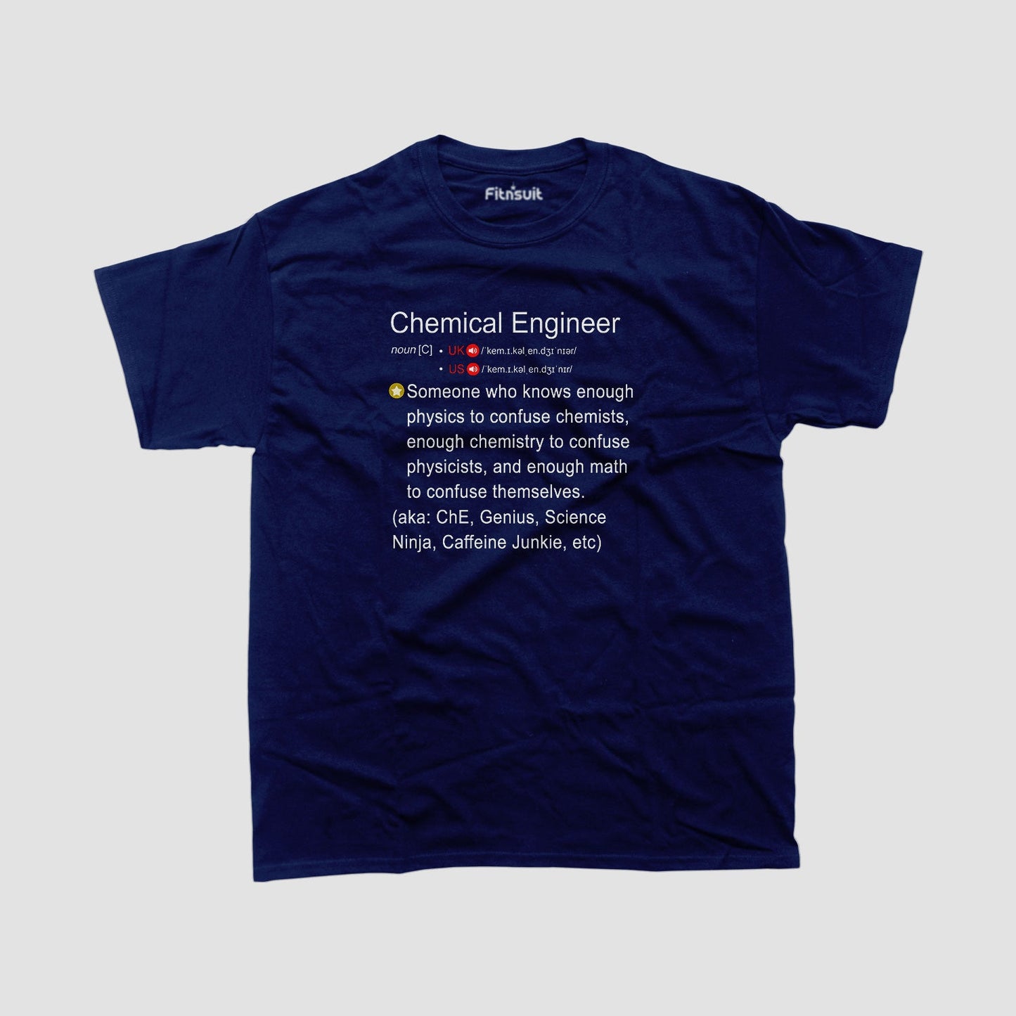 Chemical Engineer Physics Chemistry Math Genius T Shirt
