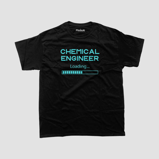 Chemical Engineer Loading Progress Bar ScienChemical Engineer T Shirt