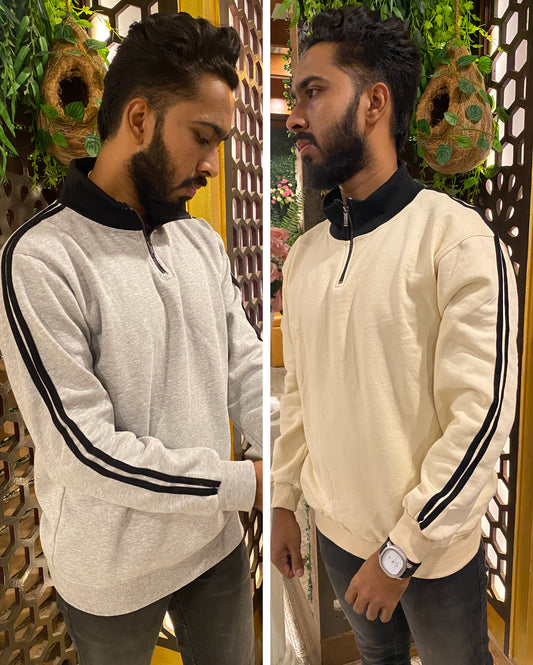 Cram Ash combo Premium Zipper Sweatshirt