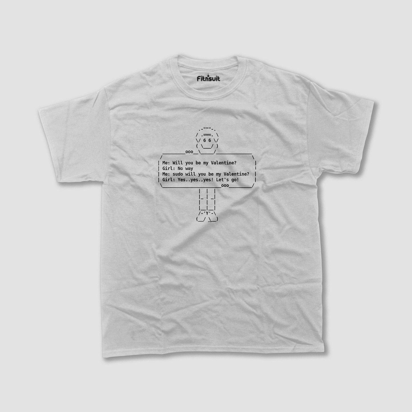 Funny Valentine Programmer Terminal Message Ethical Hacker T-Shirt