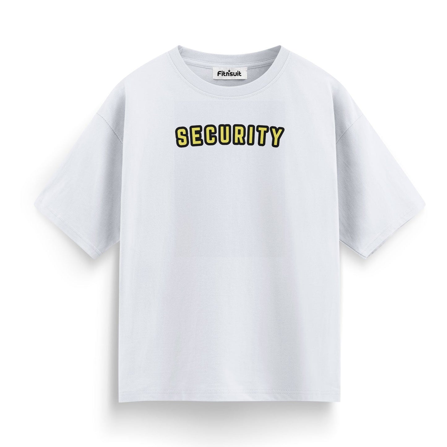 Security Arched Yellow Typography Ethical Hacker T-Shirt