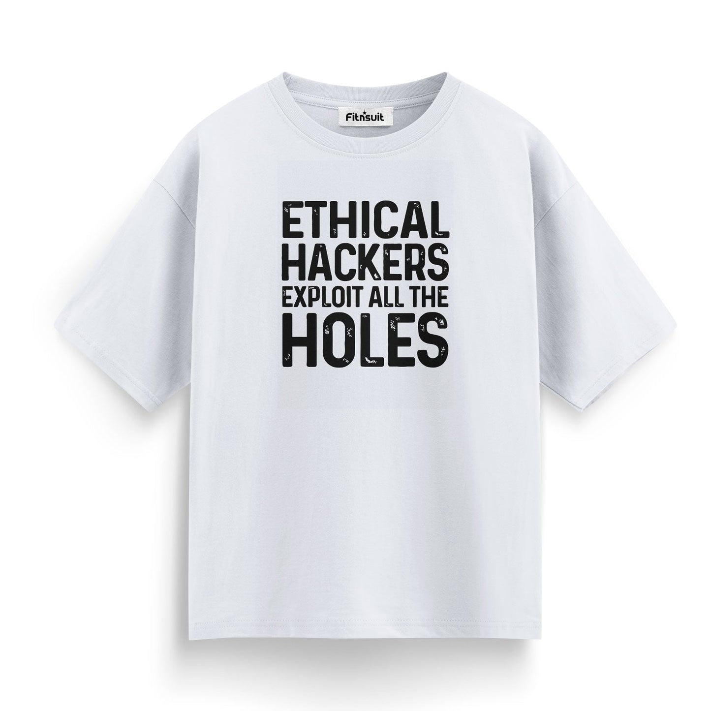 Ethical Hackers Exploit all the Holes funny T shirt for Ethical Hacker.