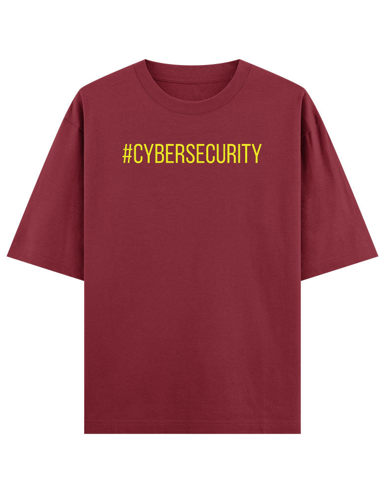 #Cybersecurity Typography T shirt for Ethical Hacker.