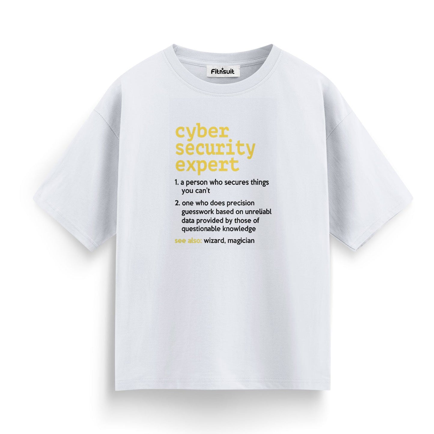Cyber Security Expert typography T shirt for Ethical Hacker.