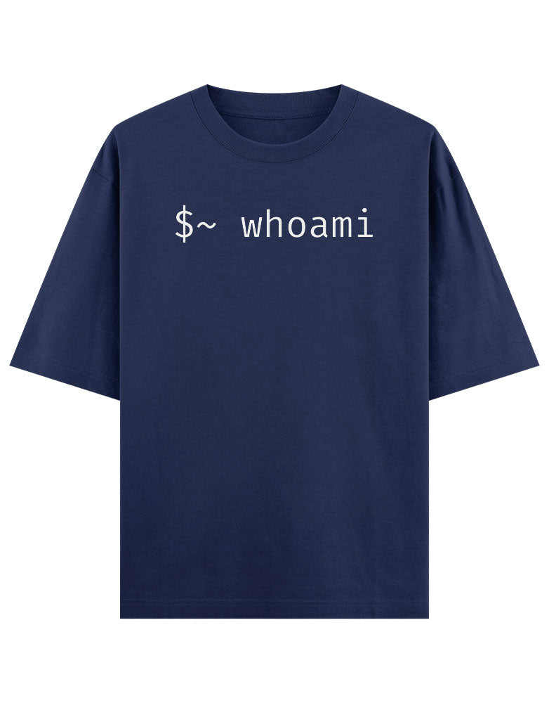 $~ Whoami Funny T shirt for Ethical Hacker.