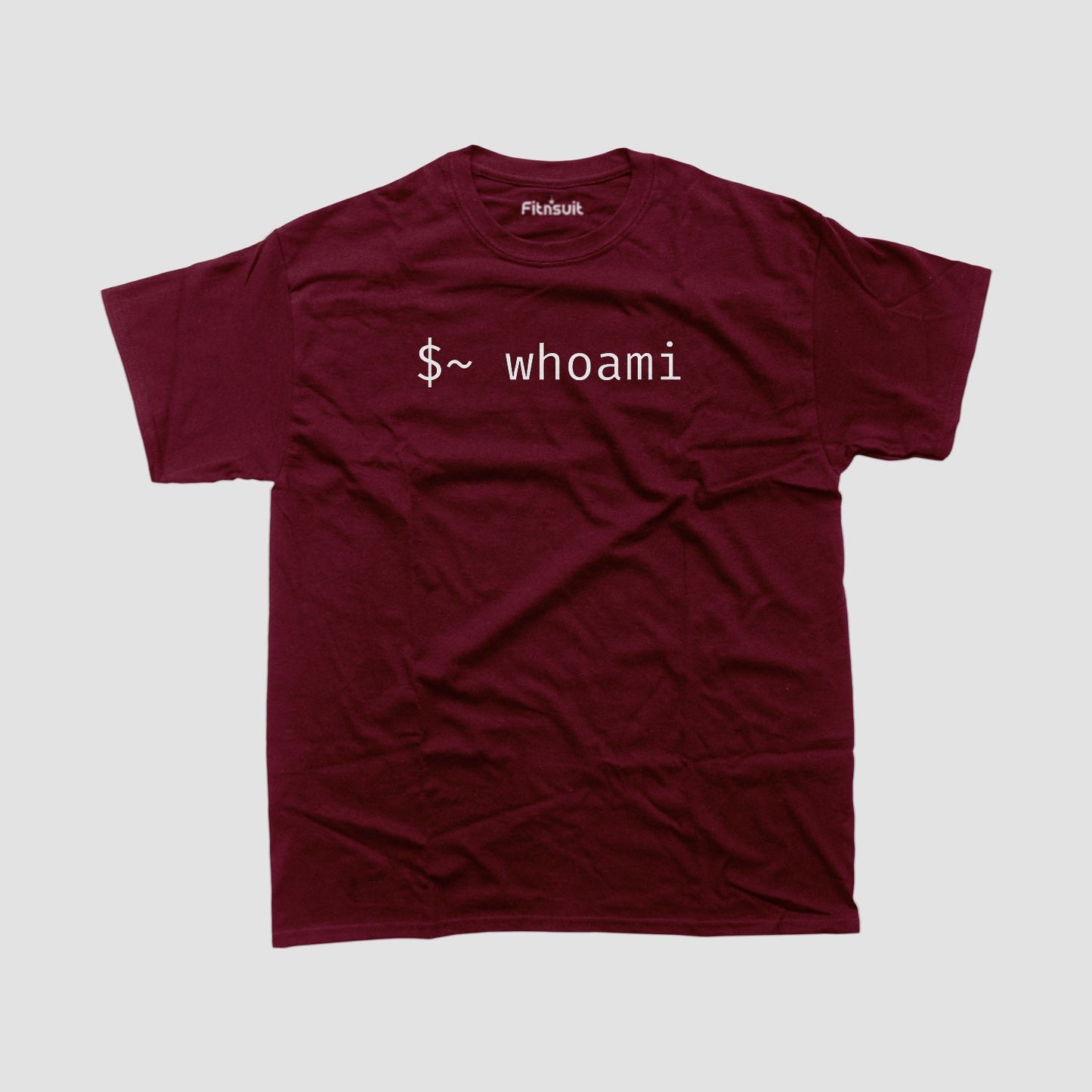 $~ Whoami Funny T shirt for Ethical Hacker.