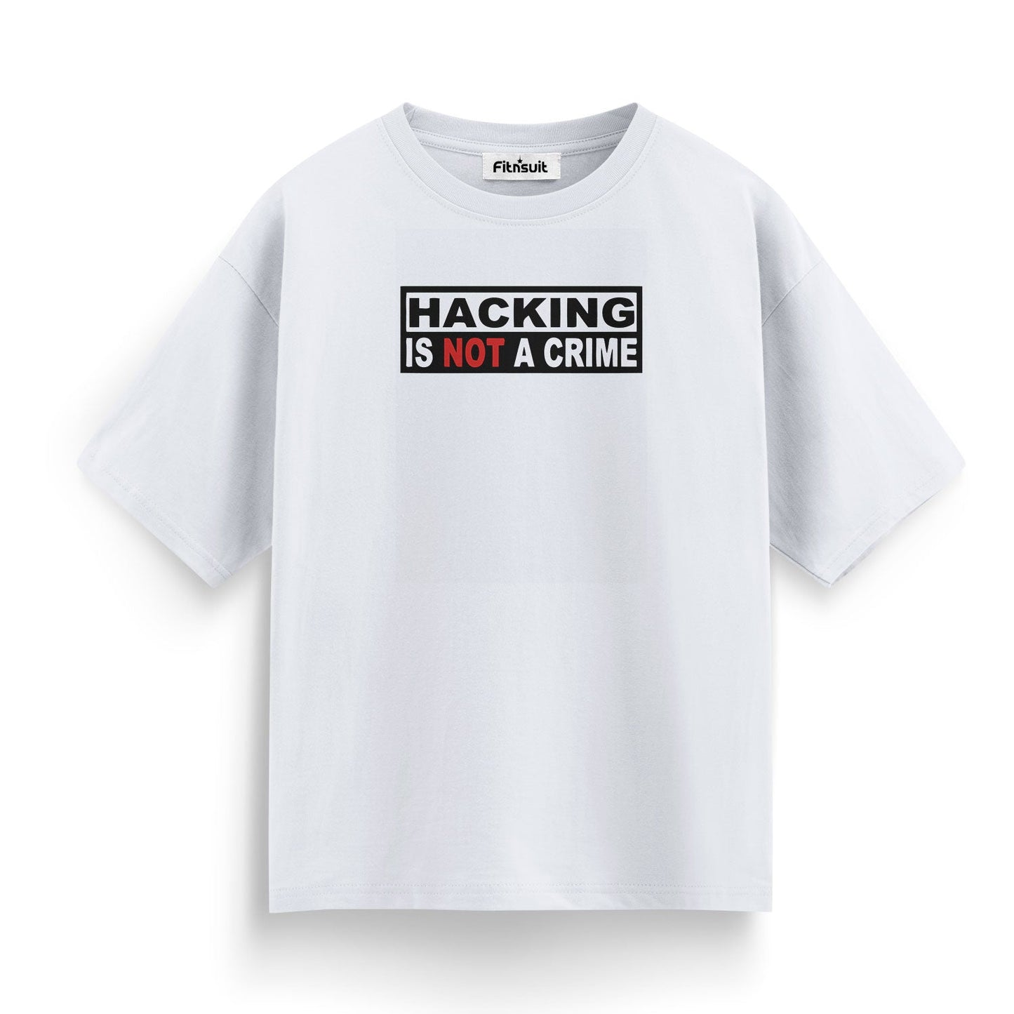 Hacking Is not A crime T shirt for Ethical Hacker.
