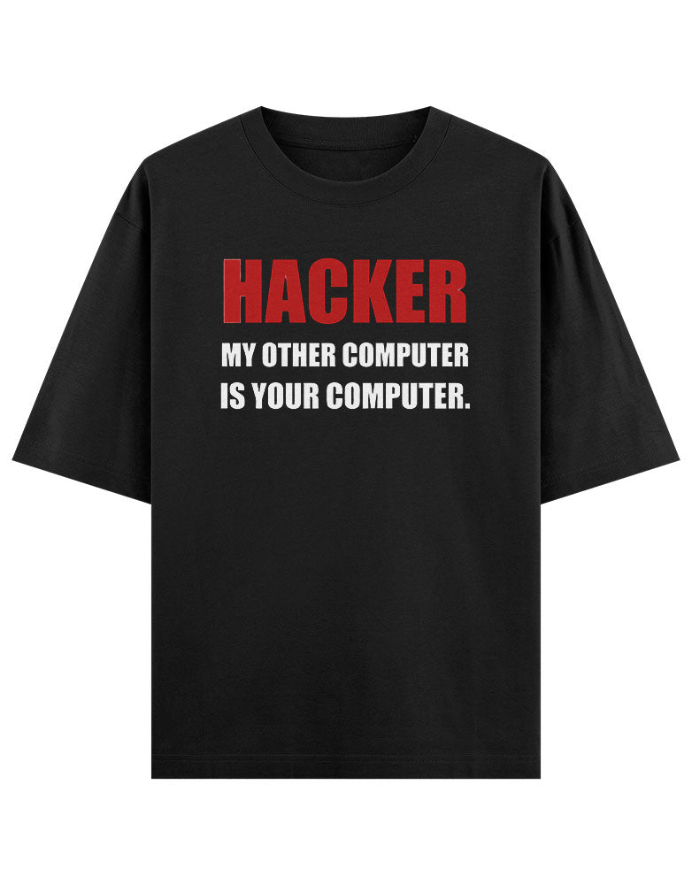 Hacker, My other computer is your computer T shirt for Ethical Hacker.