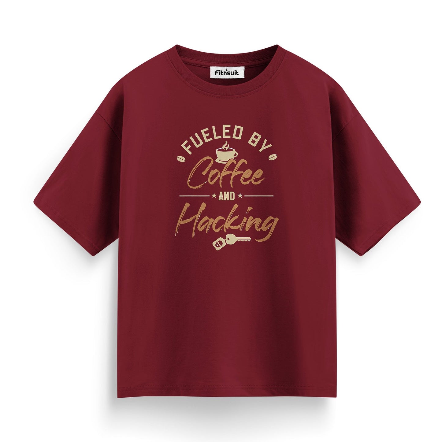 Fueled by Coffee and Hacking Ethical Hacker T-Shirt
