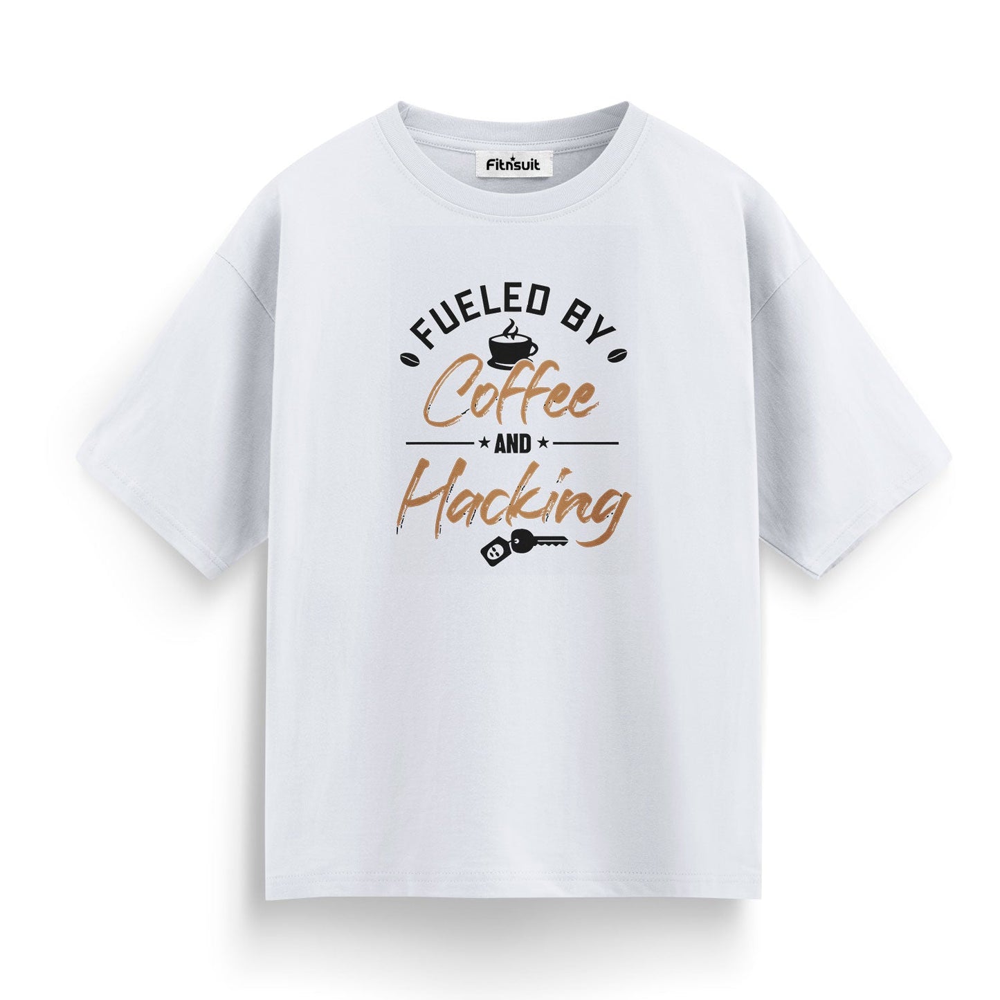 Fueled by Coffee and Hacking Ethical Hacker T-Shirt