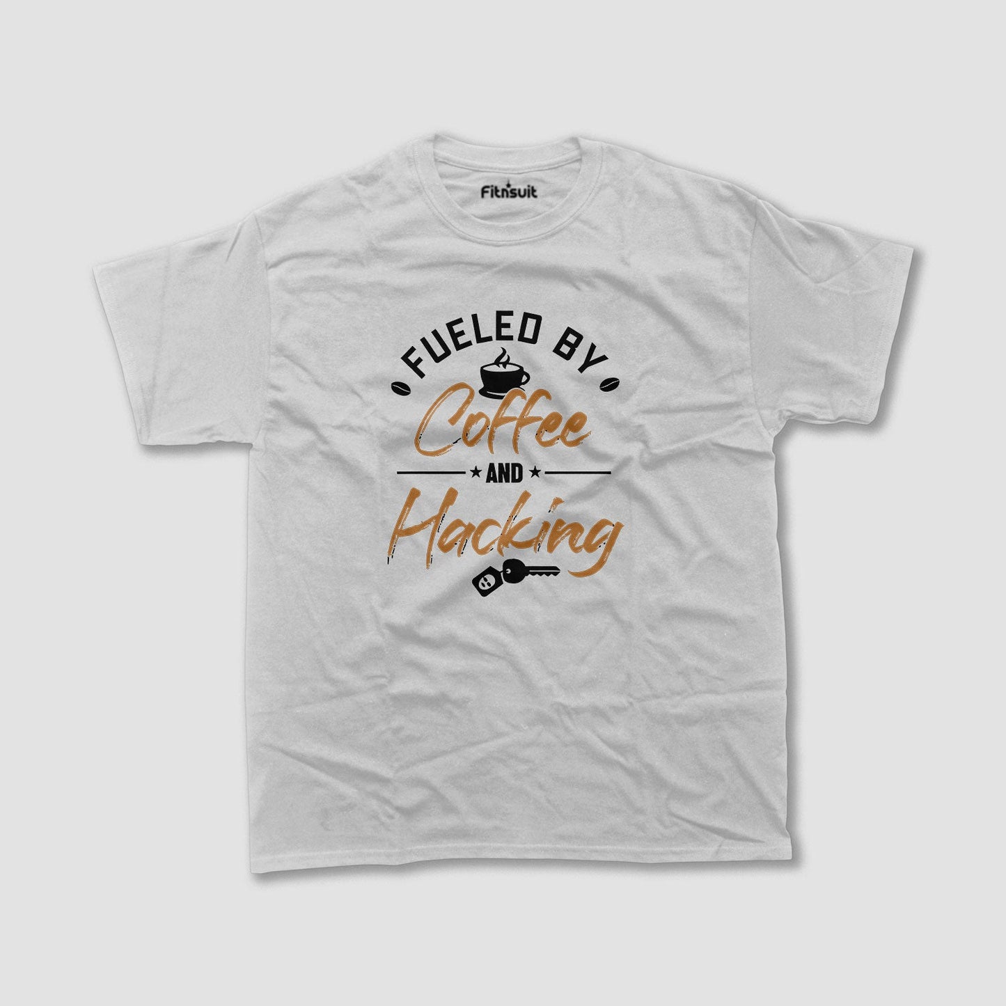 Fueled by Coffee and Hacking Ethical Hacker T-Shirt