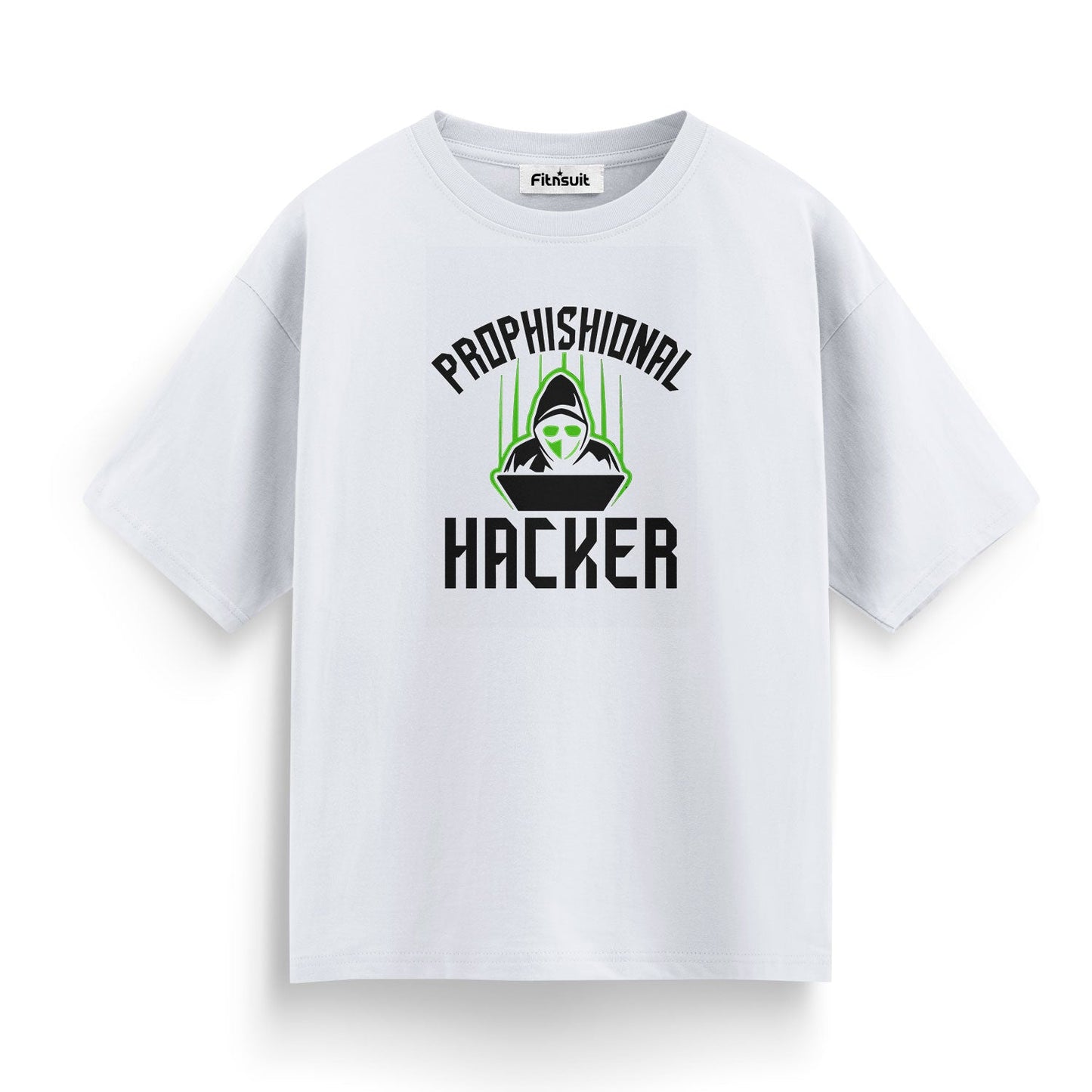 Prophishional Hacker with Hoodie Ethical Hacker T-Shirt