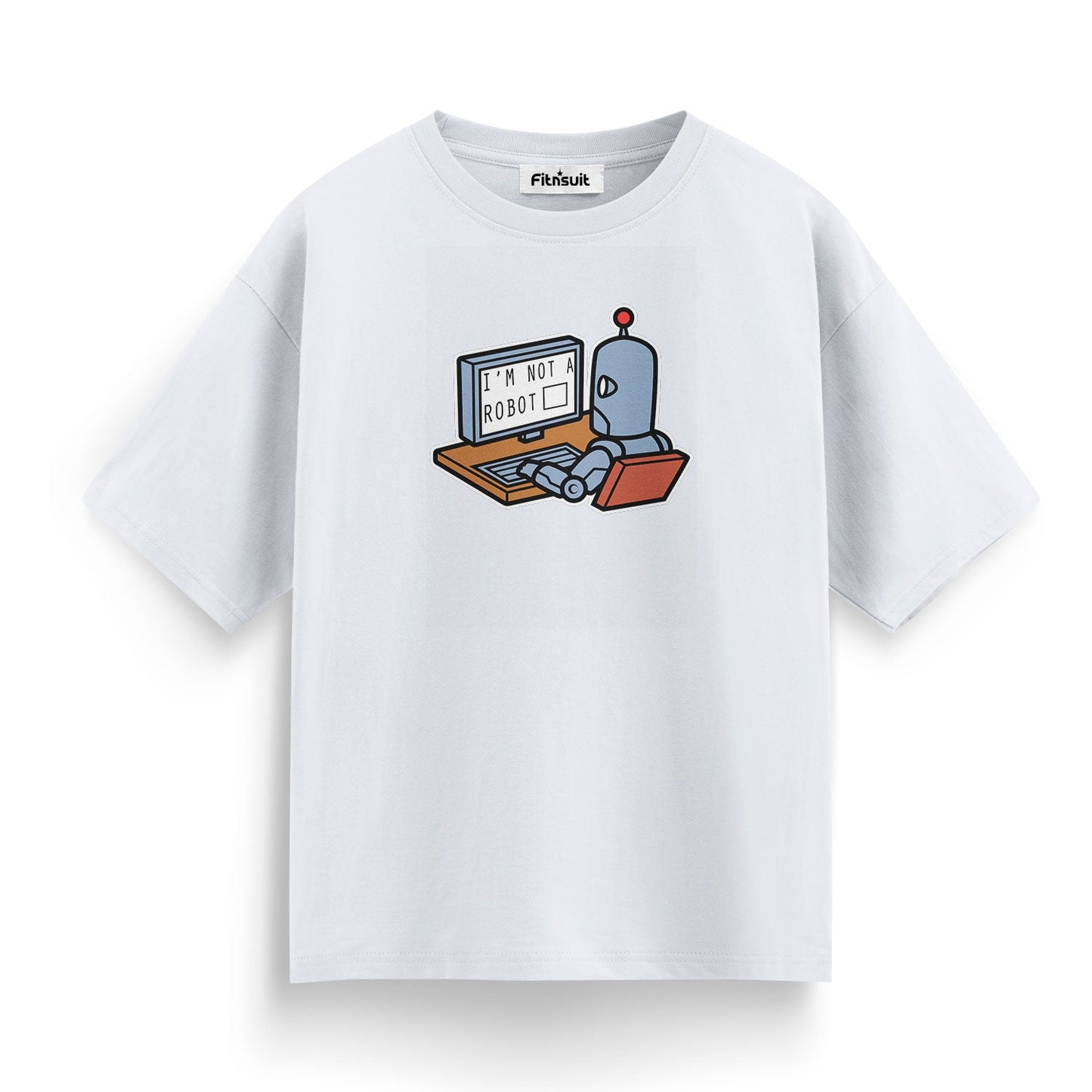 I’m Not a Robot Dev Desk Scene Ethical Hacker T-Shirt