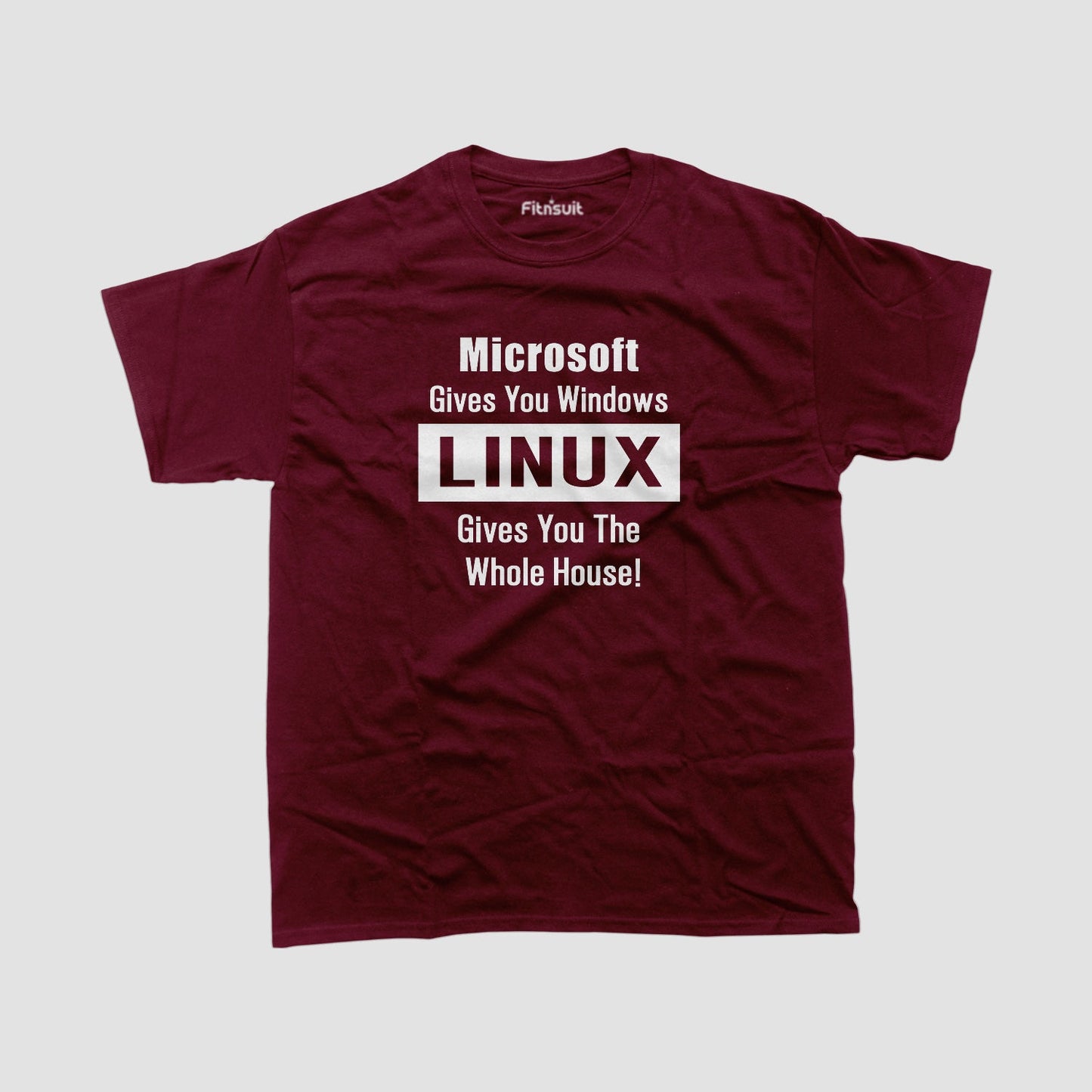 Linux Gives You The Whole House Ethical Hacker T-Shirt
