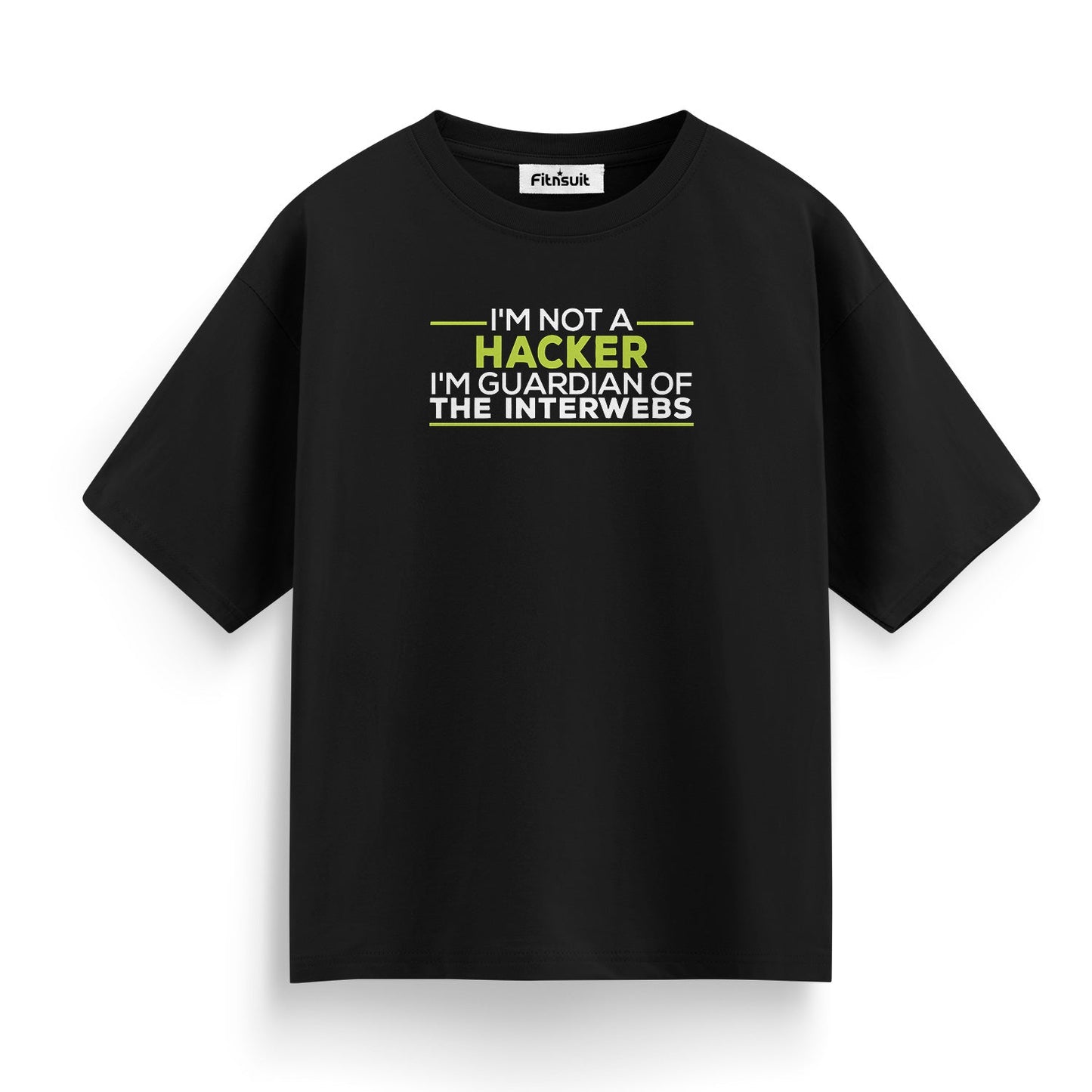I’m Not a Hacker, I’m Guardian of the Interwebs Ethical Hacker T-Shirt