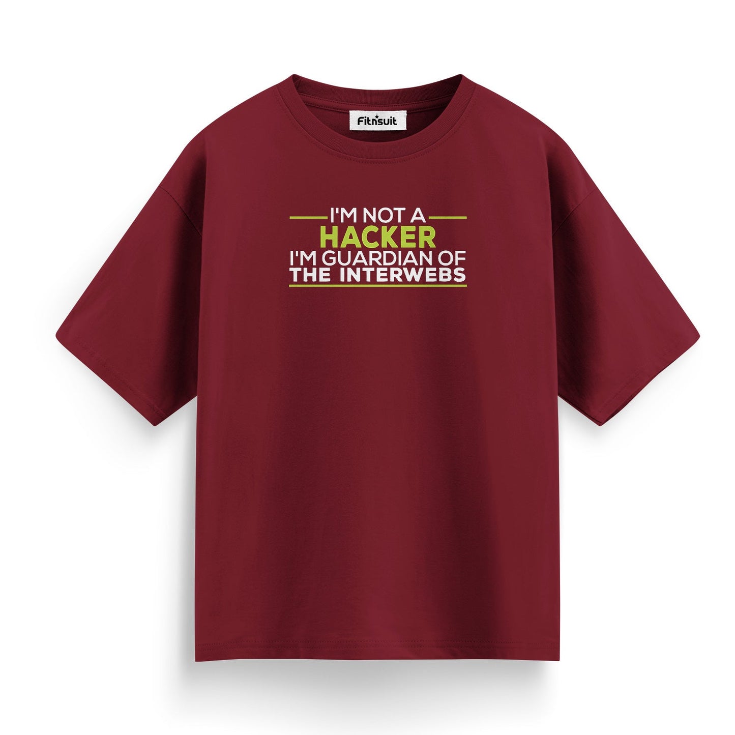 I’m Not a Hacker, I’m Guardian of the Interwebs Ethical Hacker T-Shirt