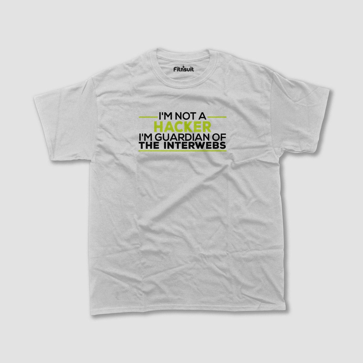 I’m Not a Hacker, I’m Guardian of the Interwebs Ethical Hacker T-Shirt