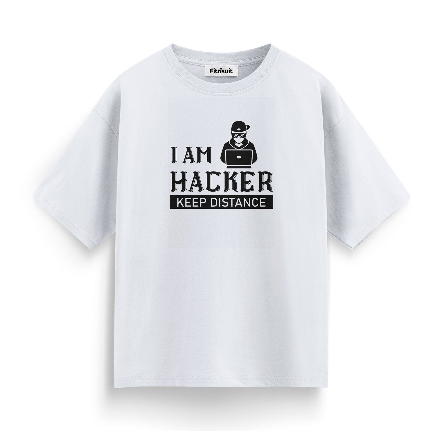 I Am Hacker – Keep Distance Ethical Hacker T-Shirt