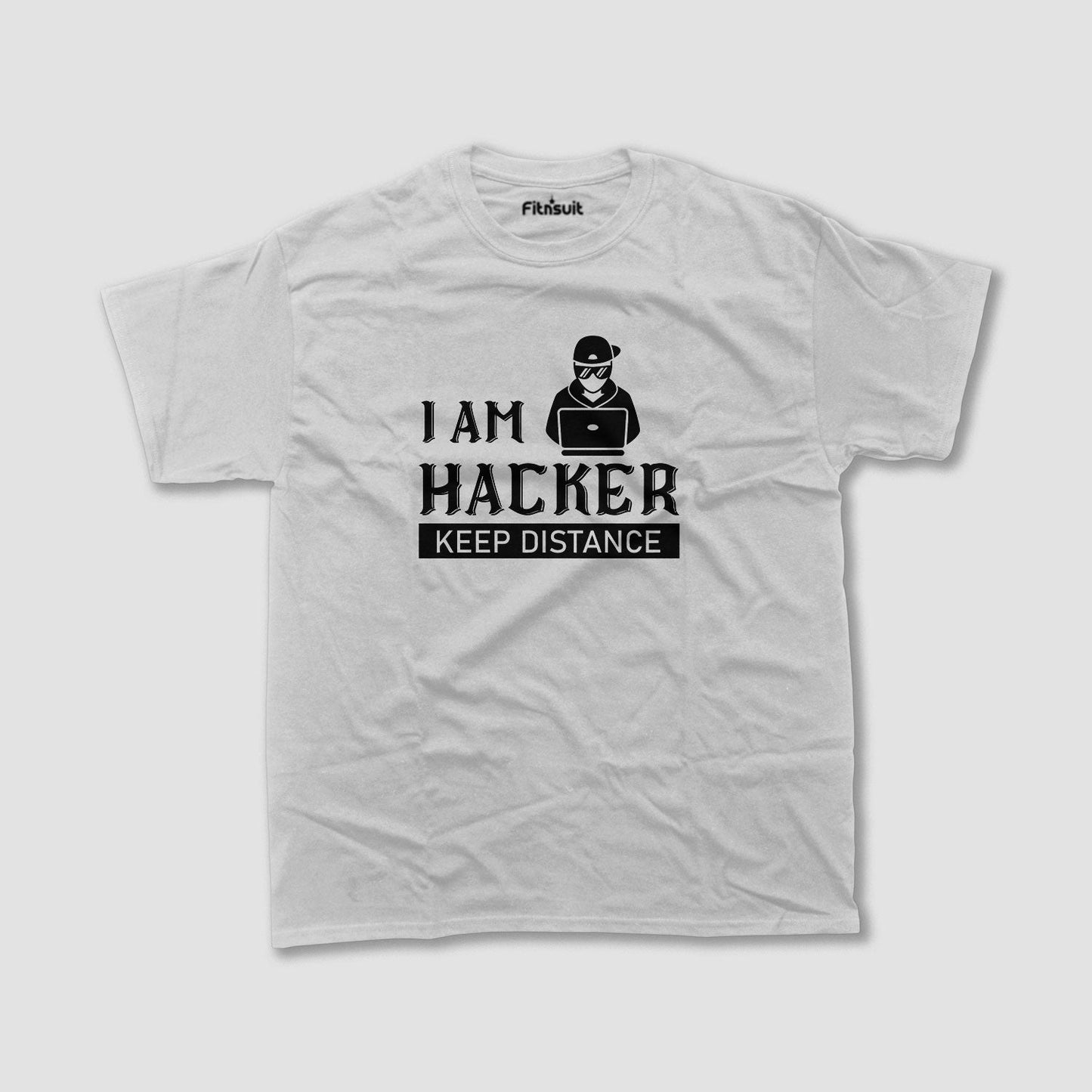 I Am Hacker – Keep Distance Ethical Hacker T-Shirt