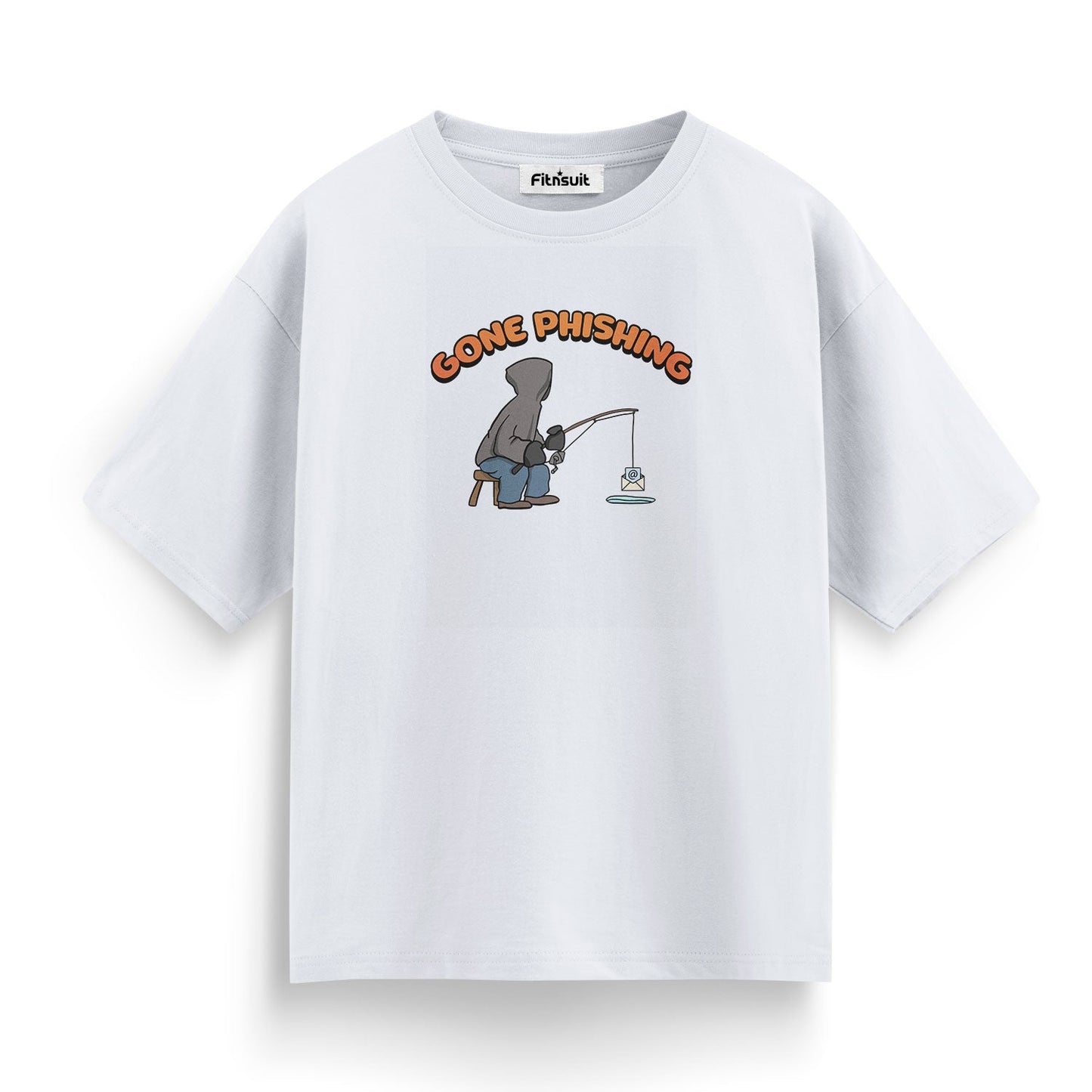 Gone Phishing – Hooked Computer Ethical Hacker T-Shirt