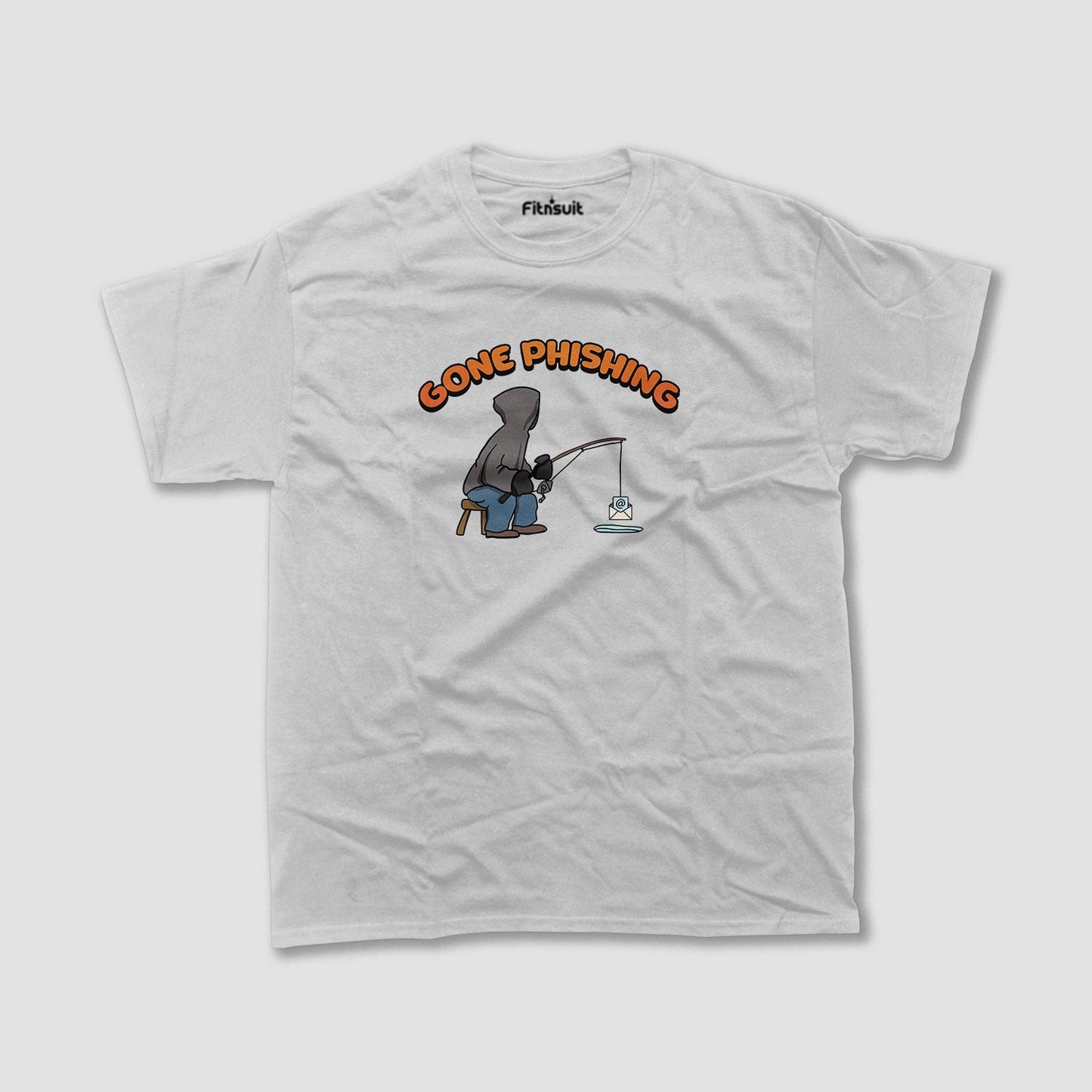 Gone Phishing – Hooked Computer Ethical Hacker T-Shirt