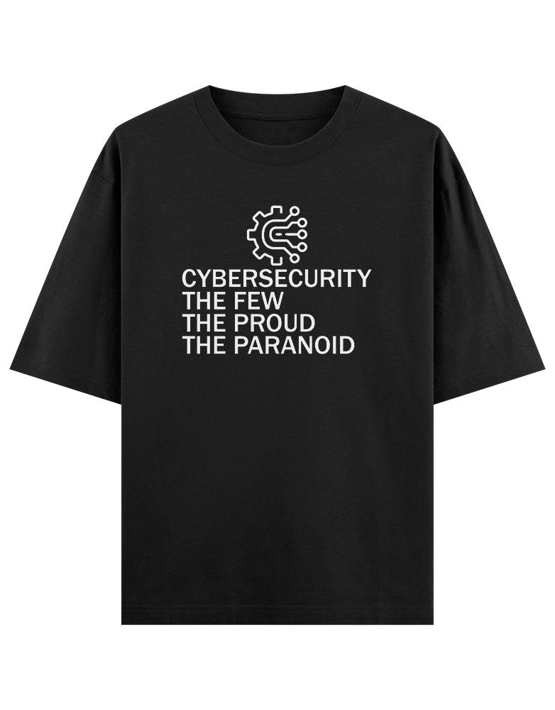 Cybersecurity The few The proud The pranoid T shirt for Ethical Hacker.
