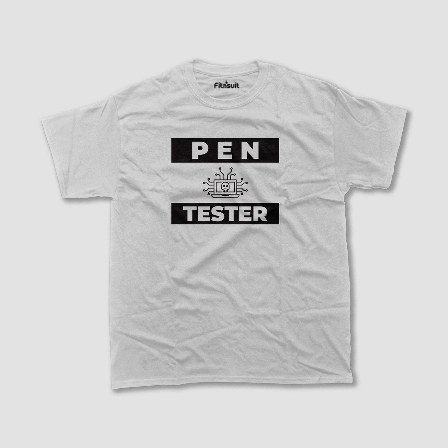 PEN TESTER Block Text Style Ethical Hacker T-Shirt