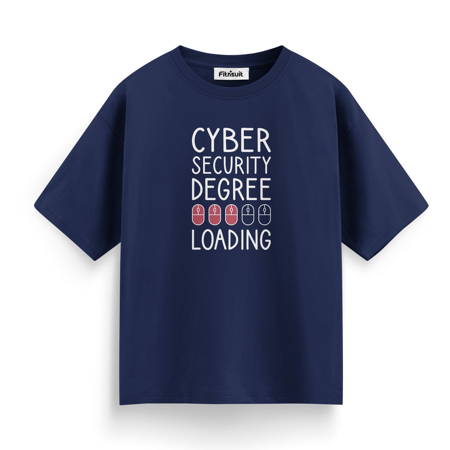Cyber Security Degree Loading Funny Progress Ethical Hacker T-Shirt