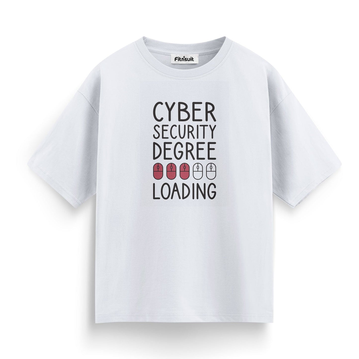 Cyber Security Degree Loading Funny Progress Ethical Hacker T-Shirt