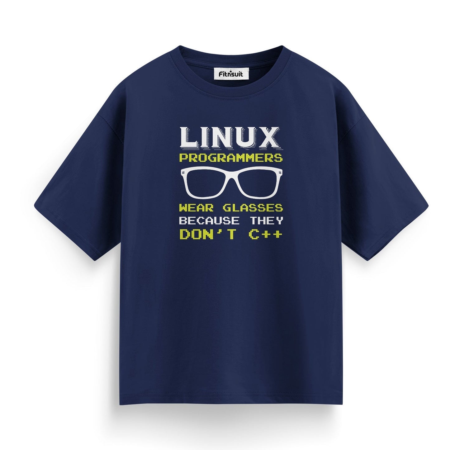 Linux Programmers Don’t C++ Glasses Joke Ethical Hacker T-Shirt
