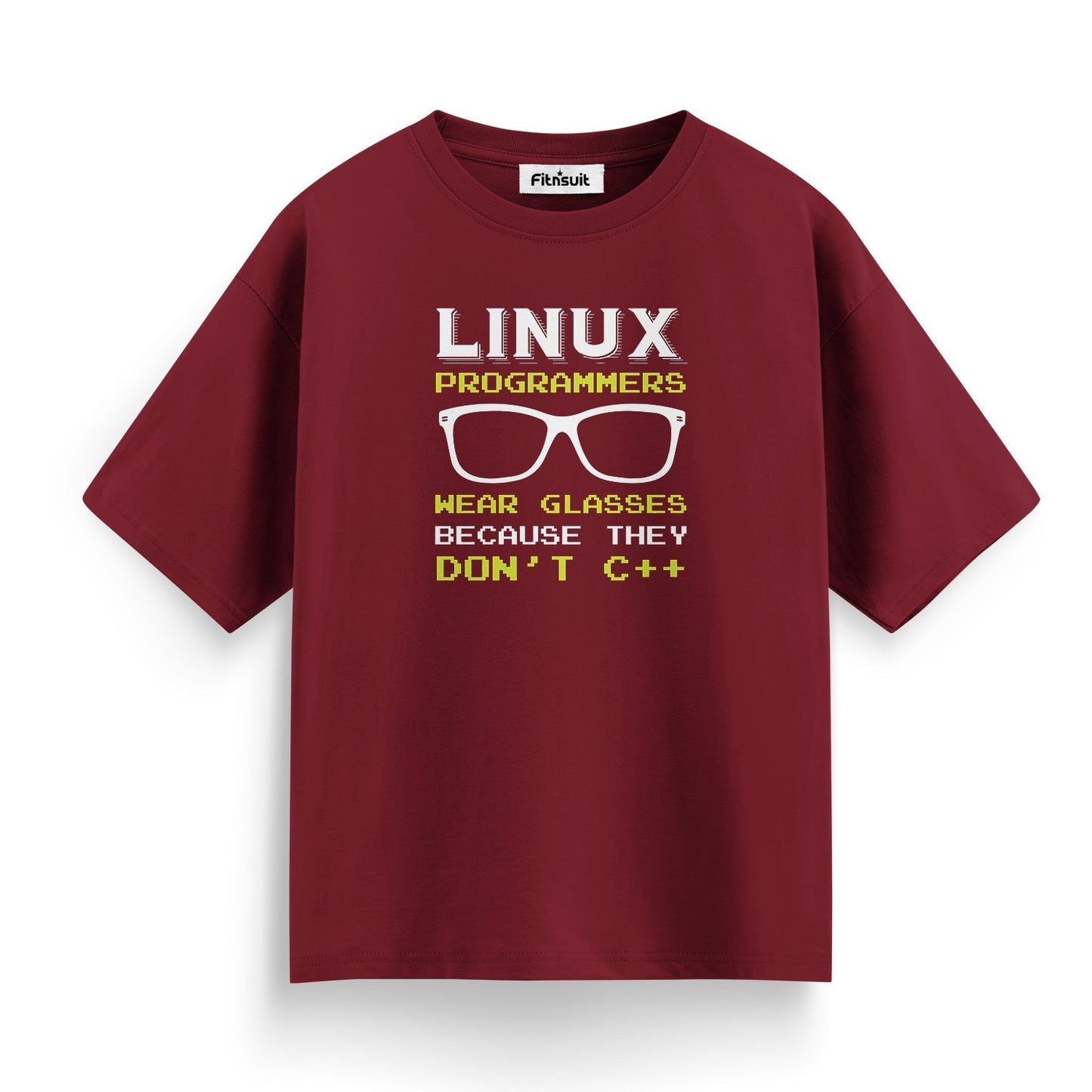 Linux Programmers Don’t C++ Glasses Joke Ethical Hacker T-Shirt
