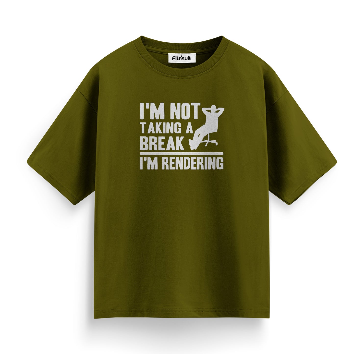 I'm not Taking a break i'm Rendering funny video Editor T shirt