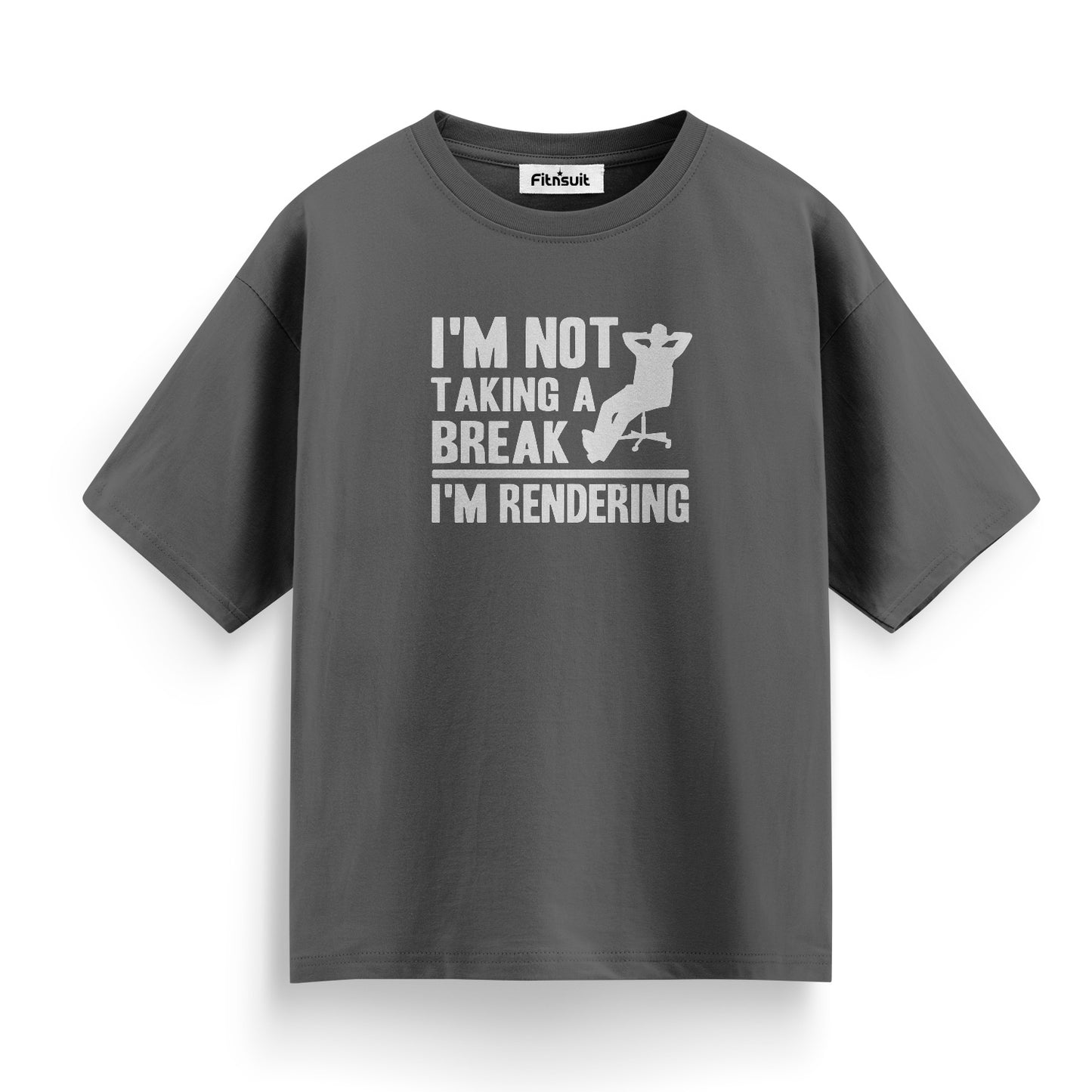 I'm not Taking a break i'm Rendering funny video Editor T shirt