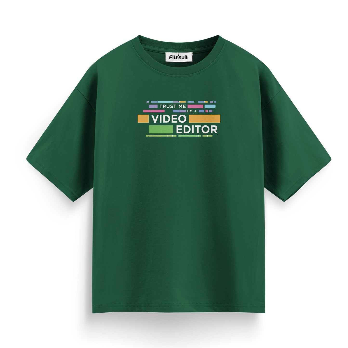 Trust Me I'm a Video Editor Color Bar T-Shirt for Video Editor