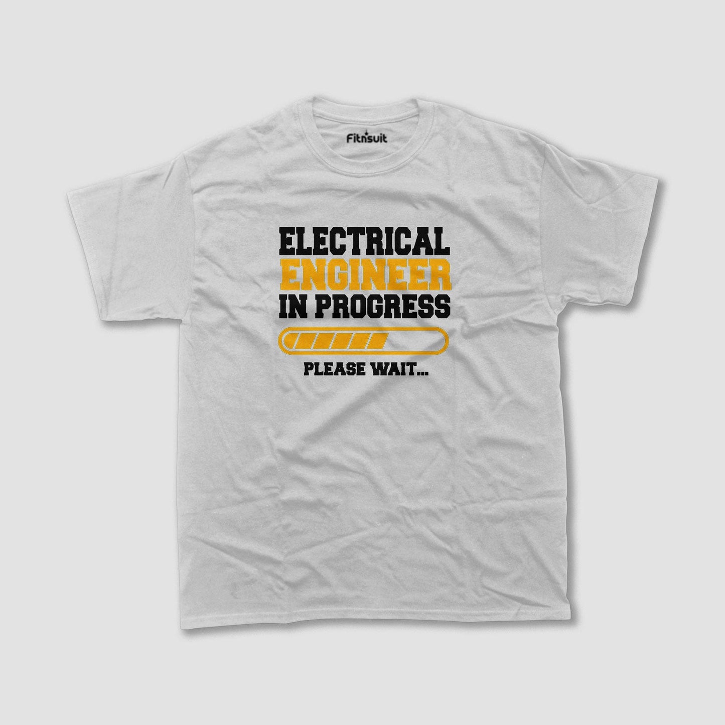 Electrical EnginElectrical Engineerr In Progress Loading Bar T Shirt