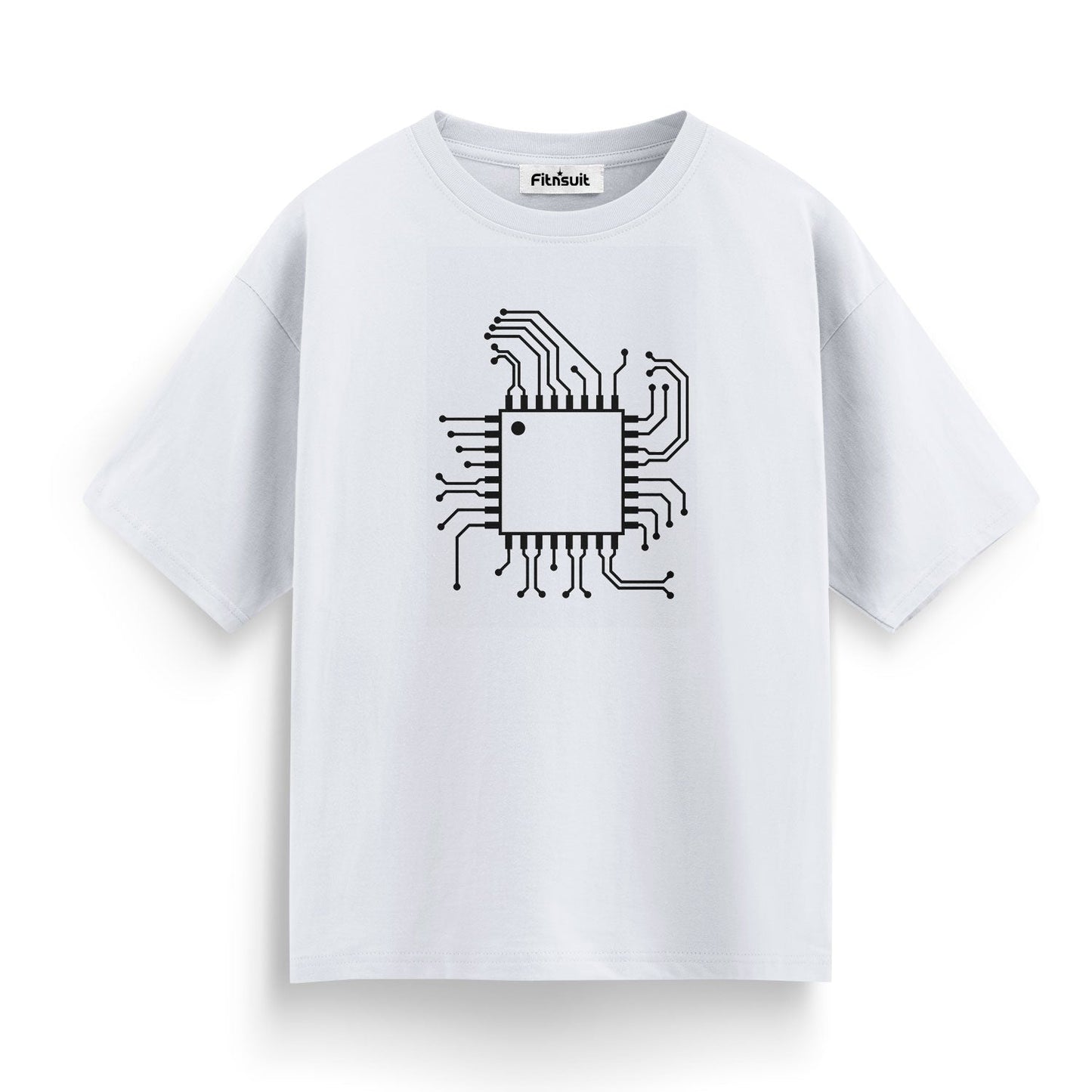Microchip Circuit Electronics EnginElectrical Engineerring T Shirt