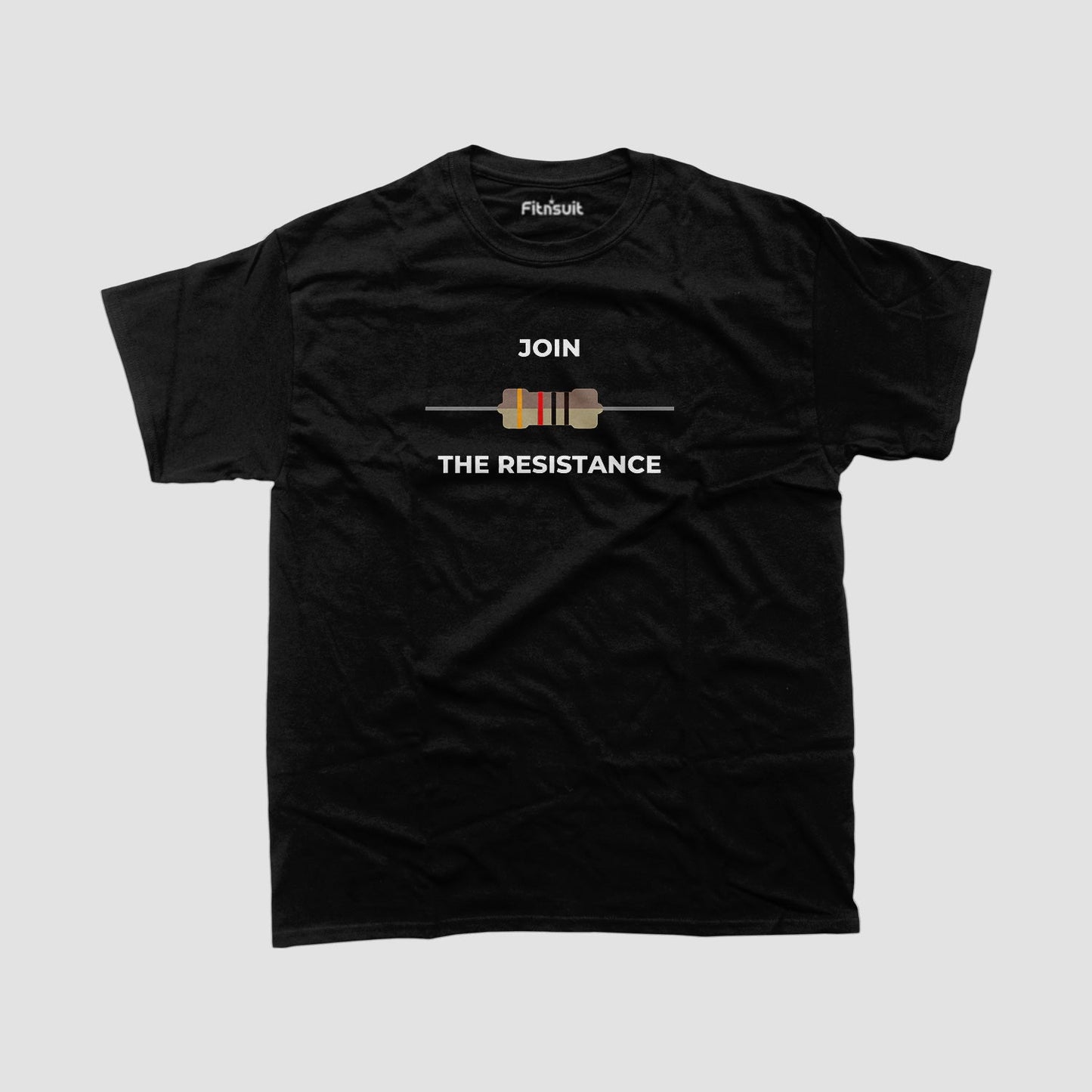 Join The Resistance Electrical Humor T Shirt