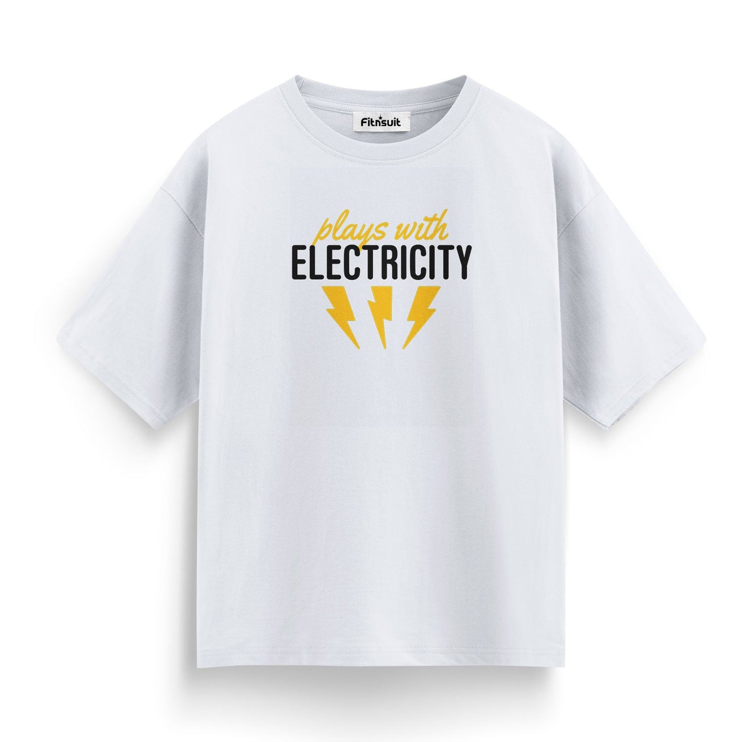 Plays With Electricity Fun Electrical T Shirt