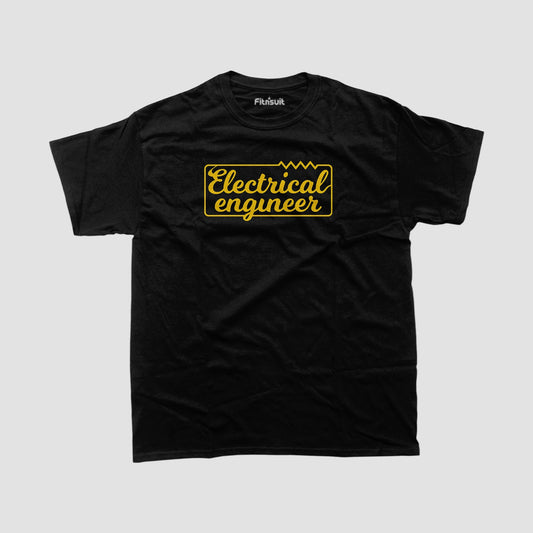 Cursive Script Electrical EnginElectrical Engineerr T Shirt
