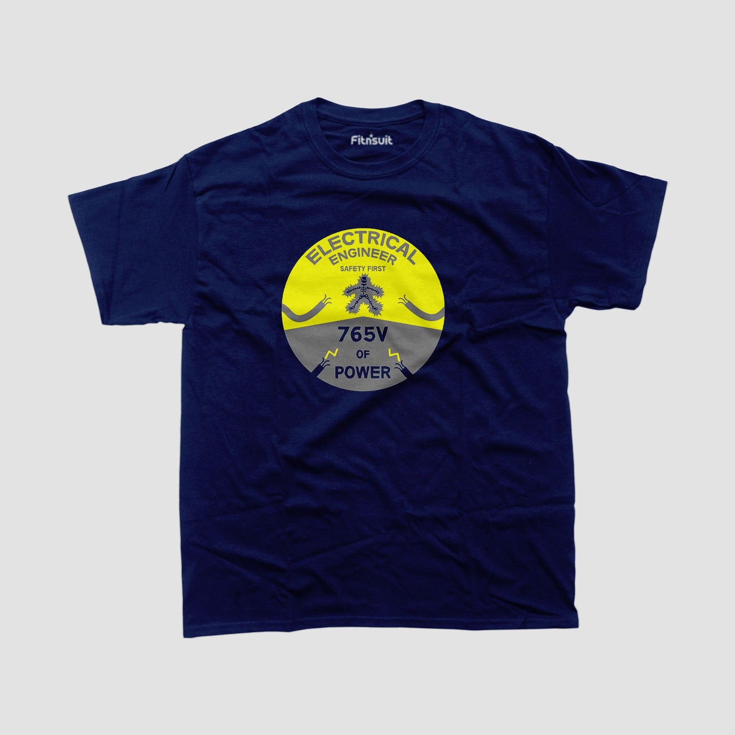 Electrical EnginElectrical Engineerr Safety First Power Meter T Shirt