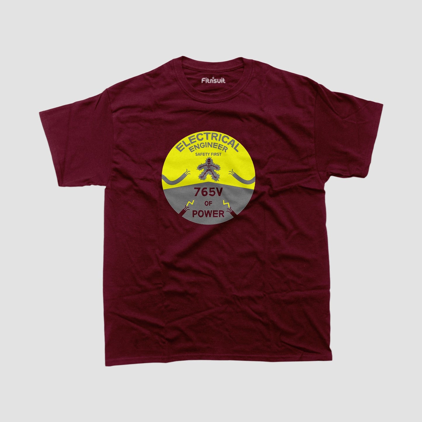 Electrical EnginElectrical Engineerr Safety First Power Meter T Shirt
