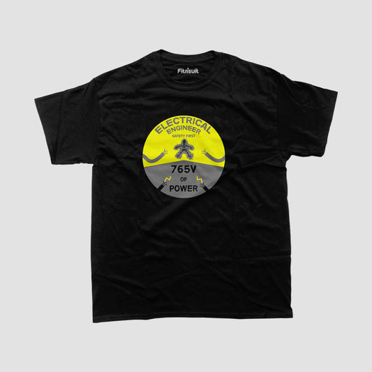 Electrical EnginElectrical Engineerr Safety First Power Meter T Shirt