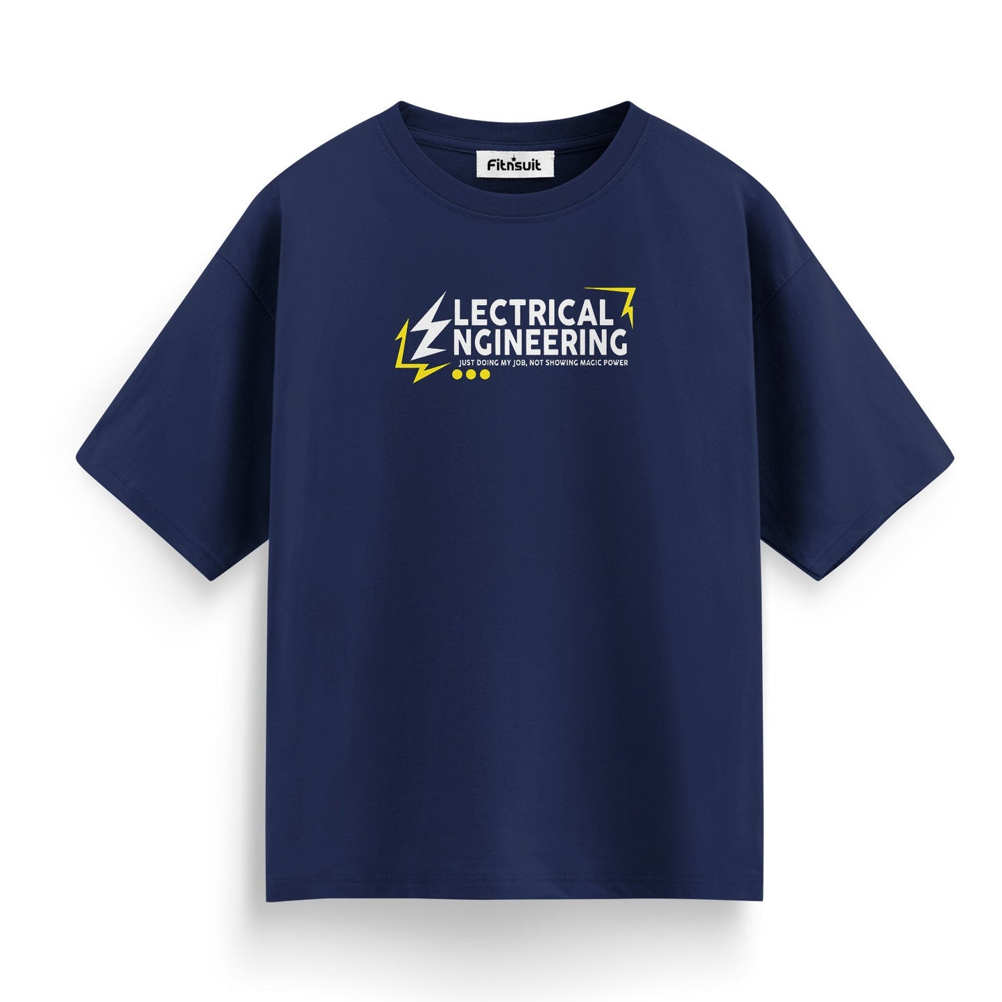 Electrical EnginElectrical Engineerring Bold Yellow Lightning T Shirt